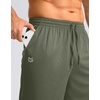 G Gradual Men’s Athletic Shorts with Pockets 9″/ 11″ Long Basketball Shorts(Sage)