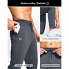 G Gradual Men’s Joggers Athletic Workout Pants with Pockets(Graphite Grey)
