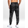 G Gradual Men’s Joggers Athletic Workout Pants with Pockets(Grey Camo)