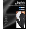 G Gradual Men’s Joggers Athletic Workout Pants with Pockets(Heathered Black)