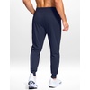 G Gradual Men’s Joggers Athletic Workout Pants with Pockets(Navy)
