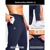 G Gradual Men’s Joggers Athletic Workout Pants with Pockets(Navy)