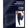 G Gradual Men’s Joggers Athletic Workout Pants with Pockets(Navy)