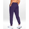 G Gradual Men’s Joggers Athletic Workout Pants with Pockets(Purple)
