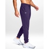 G Gradual Men’s Joggers Athletic Workout Pants with Pockets(Purple)