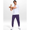 G Gradual Men’s Joggers Athletic Workout Pants with Pockets(Purple)