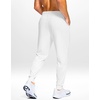 G Gradual Men’s Joggers Athletic Workout Pants with Pockets(White)