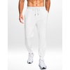 G Gradual Men’s Joggers Athletic Workout Pants with Pockets(White)
