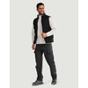 G Gradual Mens Quarter Zip Pullover Fleece with Zipper Pockets(Off-white)