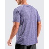 G Gradual Mens Workout Dry Fit Shirts Athletic Performance T-Shirts(Light Purple)