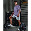 G Gradual Mens Workout Dry Fit Shirts Athletic Performance T-Shirts(Light Purple)