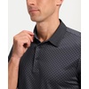 Men’s Golf Polo Shirts Dry Fit Print Golf Shirts for Men Breathable(Ball Holder)