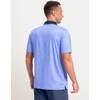 Men’s Golf Polo Shirts Dry Fit Print Golf Shirts for Men Breathable(Blue Golf Club)
