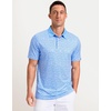 Men’s Golf Polo Shirts Dry Fit Print Golf Shirts for Men Breathable(Coconut Tree)