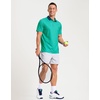 Men’s Golf Polo Shirts Dry Fit Print Golf Shirts for Men Breathable(Green Polka Dot)