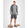 Men’s Sun Protection Hoodie Shirts Long Sleeve UPF 50+ Swim Shirts(Heather Dusty White)