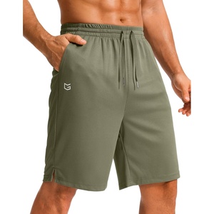 G Gradual Men’s Athletic Shorts with Pockets 9″/ 11″ Long Basketball Shorts(Sage)