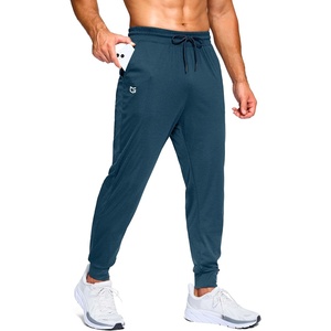G Gradual Men’s Joggers Athletic Workout Pants with Pockets(Heathered Cobalt Blue)