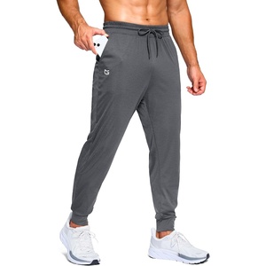G Gradual Men’s Joggers Athletic Workout Pants with Pockets(Heathered Grey)