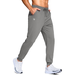G Gradual Men’s Joggers Athletic Workout Pants with Pockets(Light Grey)