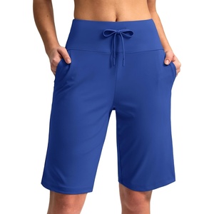 G Gradual Women’s Bermuda Shorts 11″ Knee Length with Pockets(Royal Blue)
