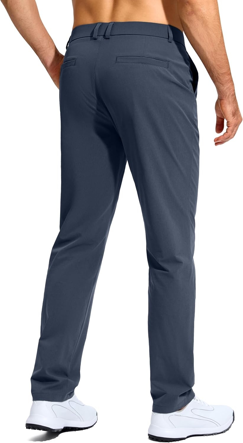 image:imageG Gradual Mens Golf Pants 303234 Stretch Dress Work Casual PantsNavy