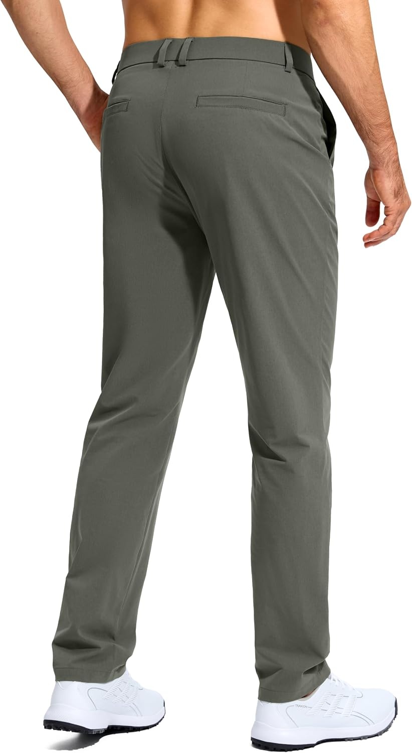 image:imageG Gradual Mens Golf Pants 303234 Stretch Dress Work Casual PantsSage