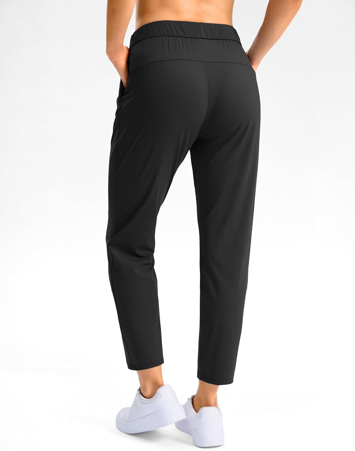 image:imageG Gradual Petite Pants for Women 78 Ankle Golf Pants with 3 PocketsBlack