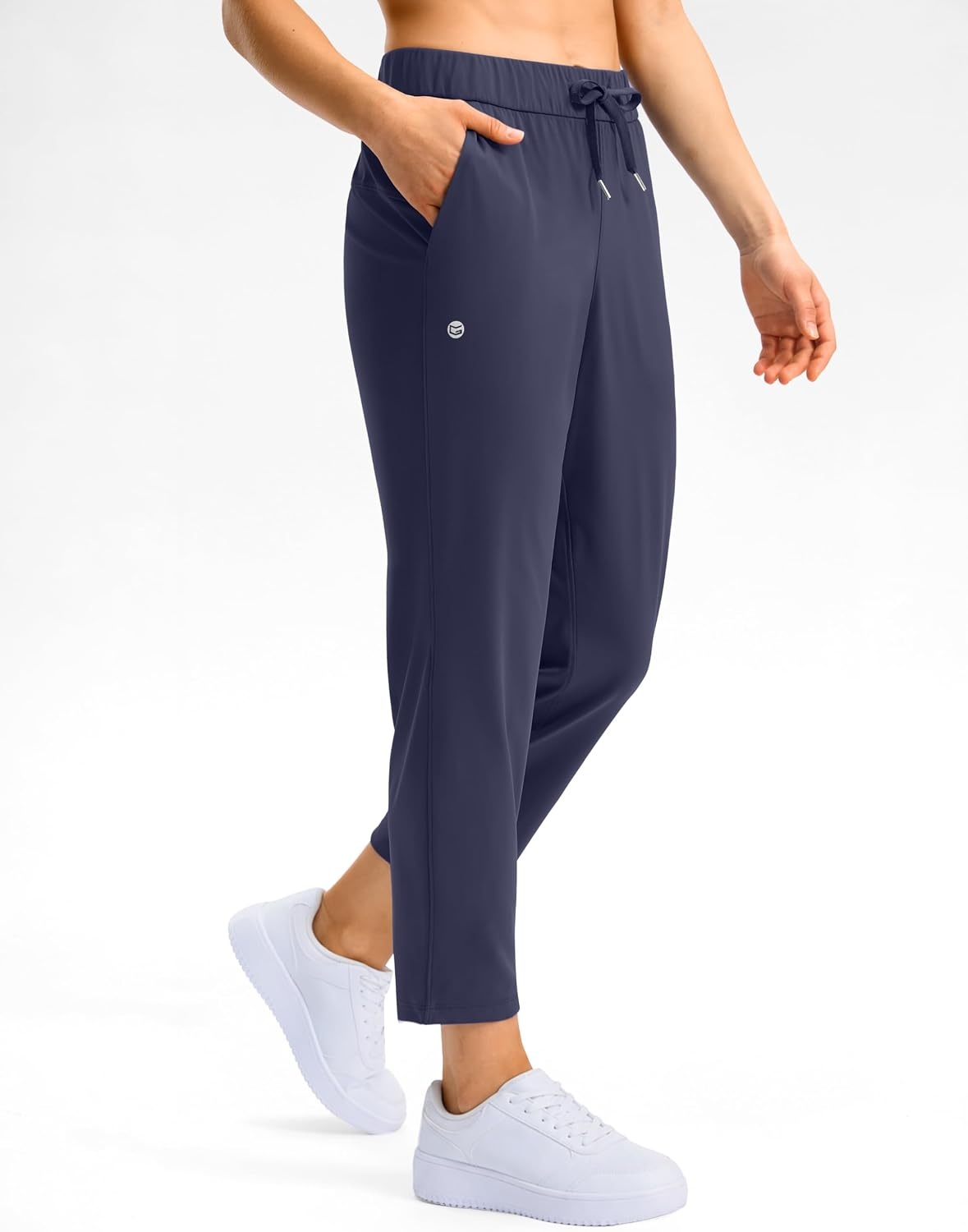 image:imageG Gradual Petite Pants for Women 78 Ankle Golf Pants with 3 PocketsDark Navy