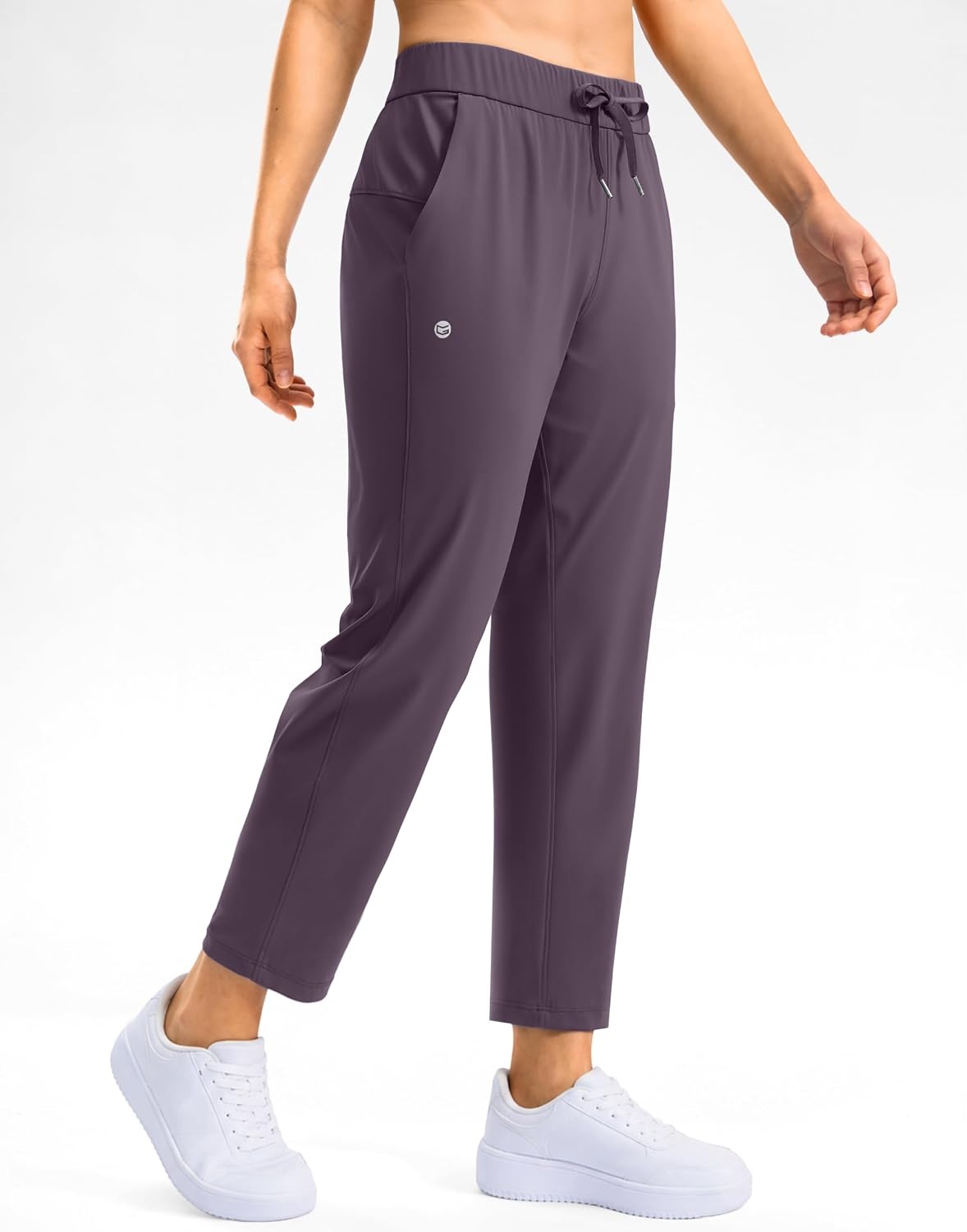 image:imageG Gradual Petite Pants for Women 78 Ankle Golf Pants with 3 PocketsDark Purple