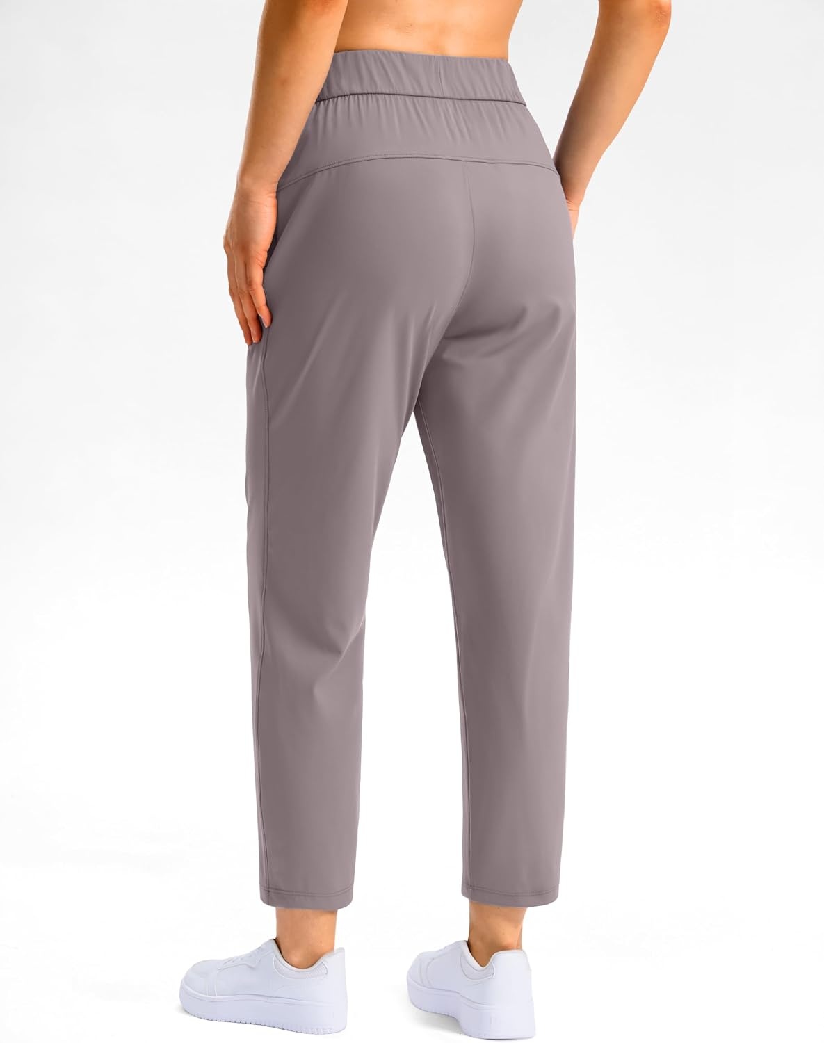 image:imageG Gradual Petite Pants for Women 78 Ankle Golf Pants with 3 PocketsDusty Grey