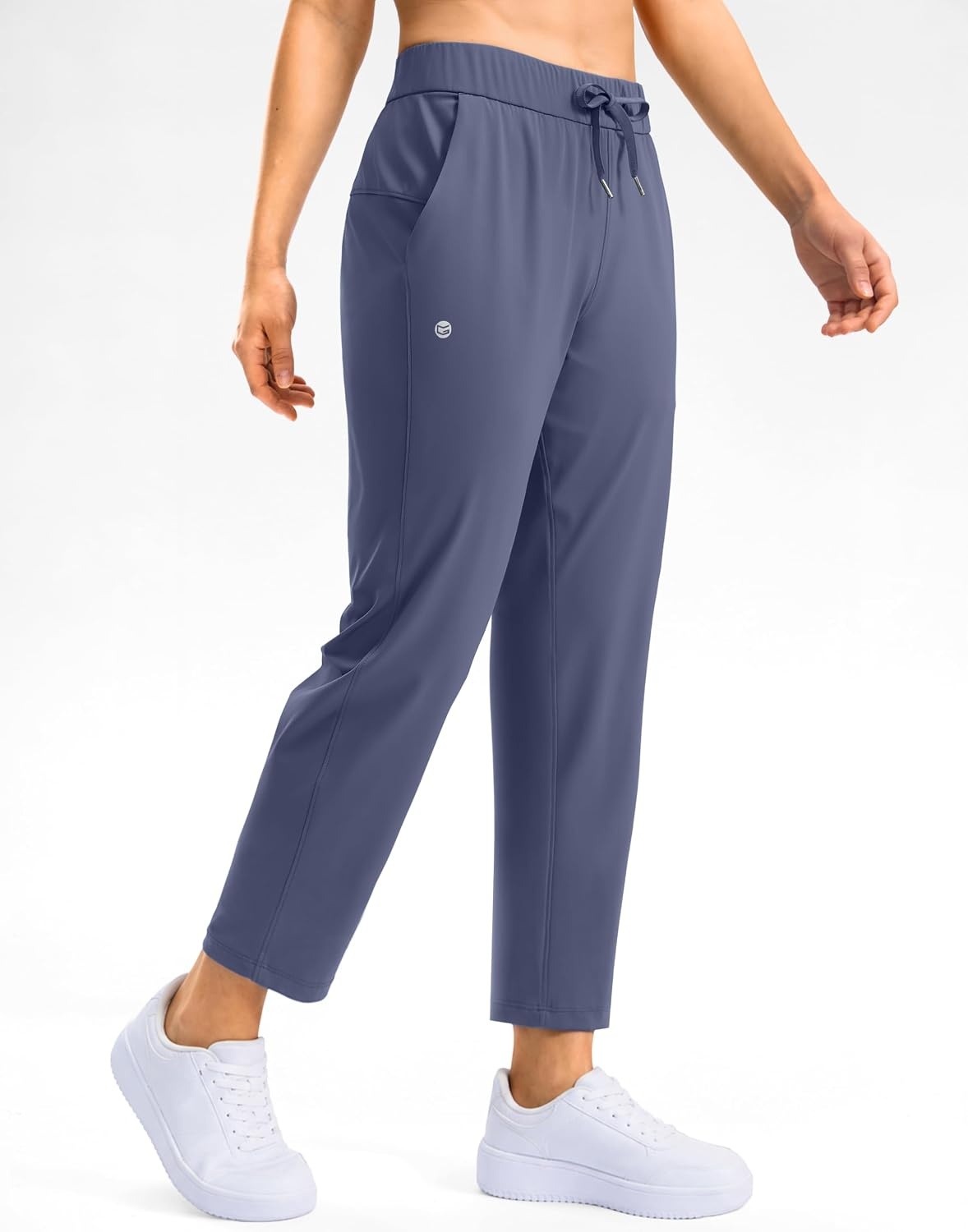 image:imageG Gradual Petite Pants for Women 78 Ankle Golf Pants with 3 PocketsReef Blue