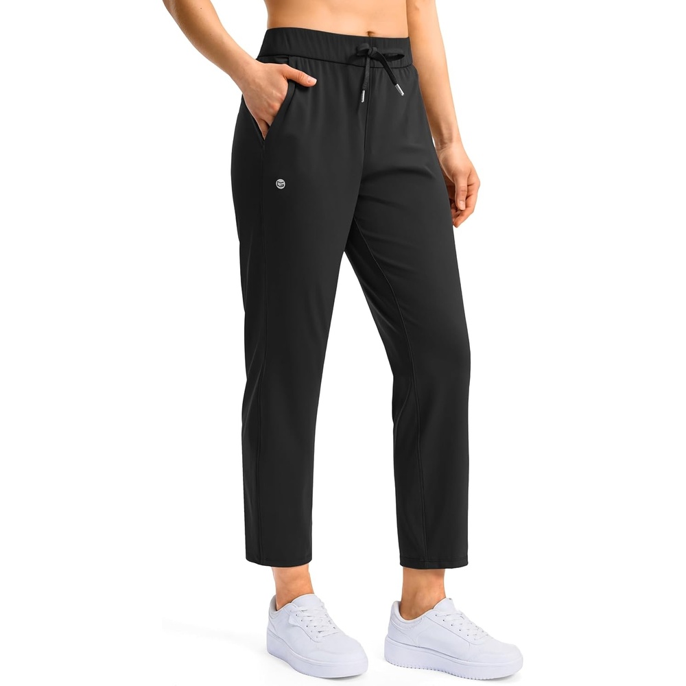 image:imageG Gradual Petite Pants for Women 78 Ankle Golf Pants with 3 PocketsBlack