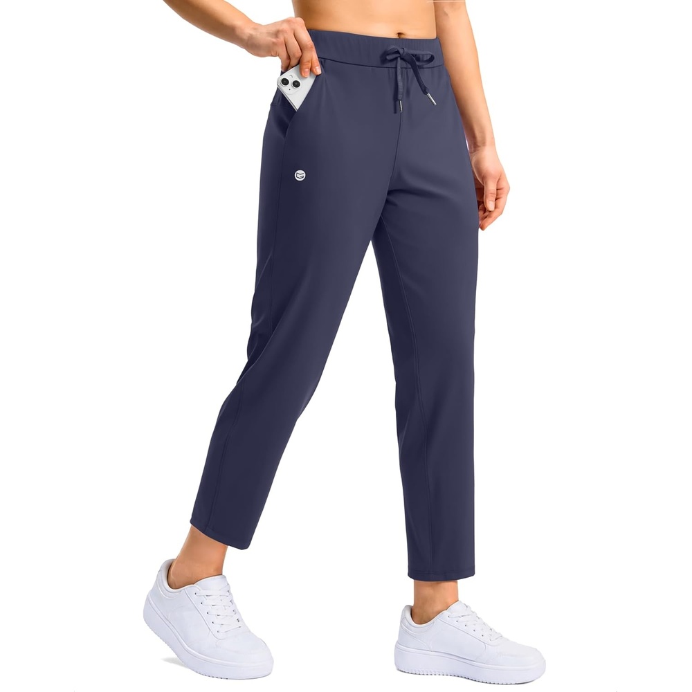 image:imageG Gradual Petite Pants for Women 78 Ankle Golf Pants with 3 PocketsDark Navy