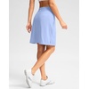 G Gradual 20″ Skorts with Pockets Knee Length Golf Skirt(Violet)