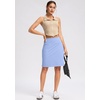 G Gradual 20″ Skorts with Pockets Knee Length Golf Skirt(Violet)