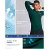 G Gradual Mens Compression Shirt Long Sleeve Moisture Wicking Running Tops(Forest Green)