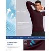 G Gradual Mens Compression Shirt Long Sleeve Moisture Wicking Running Tops(Maroon)