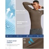G Gradual Mens Compression Shirt Long Sleeve Moisture Wicking Running Tops(Taupe)