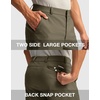 G Gradual Men’s Golf Dress Shorts 5″/ 7″/ 9″ Stretch Casual Work Shorts(Dusty Khaki,L9 W36)