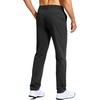 G Gradual Mens Golf Pants 30″/32″/34″ Stretch Dress Work Casual Pants(Black)