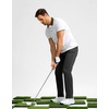G Gradual Mens Golf Pants 30″/32″/34″ Stretch Dress Work Casual Pants(Black)