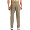 G Gradual Mens Golf Pants 30″/32″/34″ Stretch Dress Work Casual Pants(Carbon Dust)