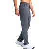 G Gradual Mens Golf Pants 30″/32″/34″ Stretch Dress Work Casual Pants(Dusty Blue)