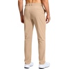 G Gradual Mens Golf Pants 30″/32″/34″ Stretch Dress Work Casual Pants(Khaki)