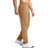G Gradual Mens Golf Pants 30″/32″/34″ Stretch Dress Work Casual Pants(Khaki Sand)