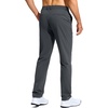 G Gradual Mens Golf Pants 30″/32″/34″ Stretch Dress Work Casual Pants(Oil Grey)