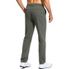 G Gradual Mens Golf Pants 30″/32″/34″ Stretch Dress Work Casual Pants(Sage)
