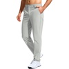 G Gradual Mens Golf Pants 30″/32″/34″ Stretch Dress Work Casual Pants(Silver Drop)