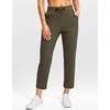 G Gradual Petite Pants for Women 24″/26″ Ankle Pants with 2 Pockets(Army Green)